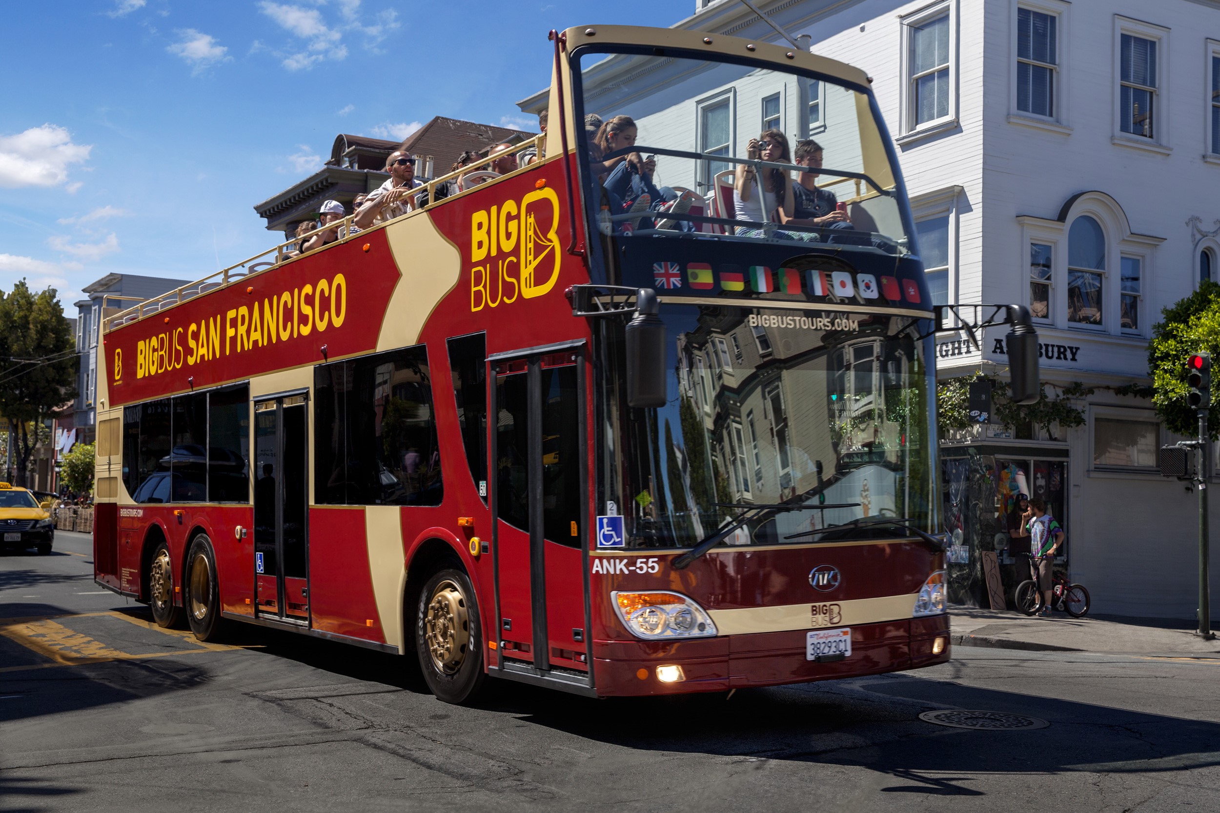 舊金山 Big Bus 隨上隨下觀光巴士（敞篷）