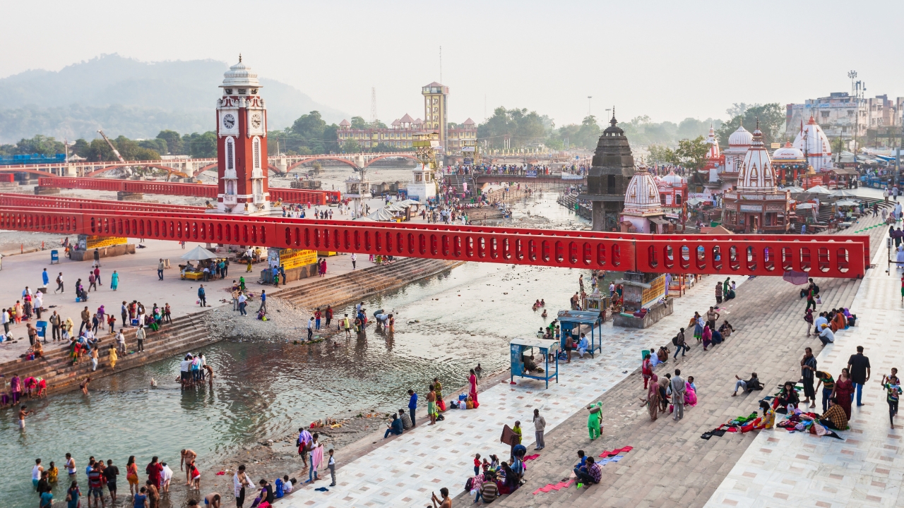 New Delhi Haridwar Rishikesh 2-Day Private Spiritual Tour