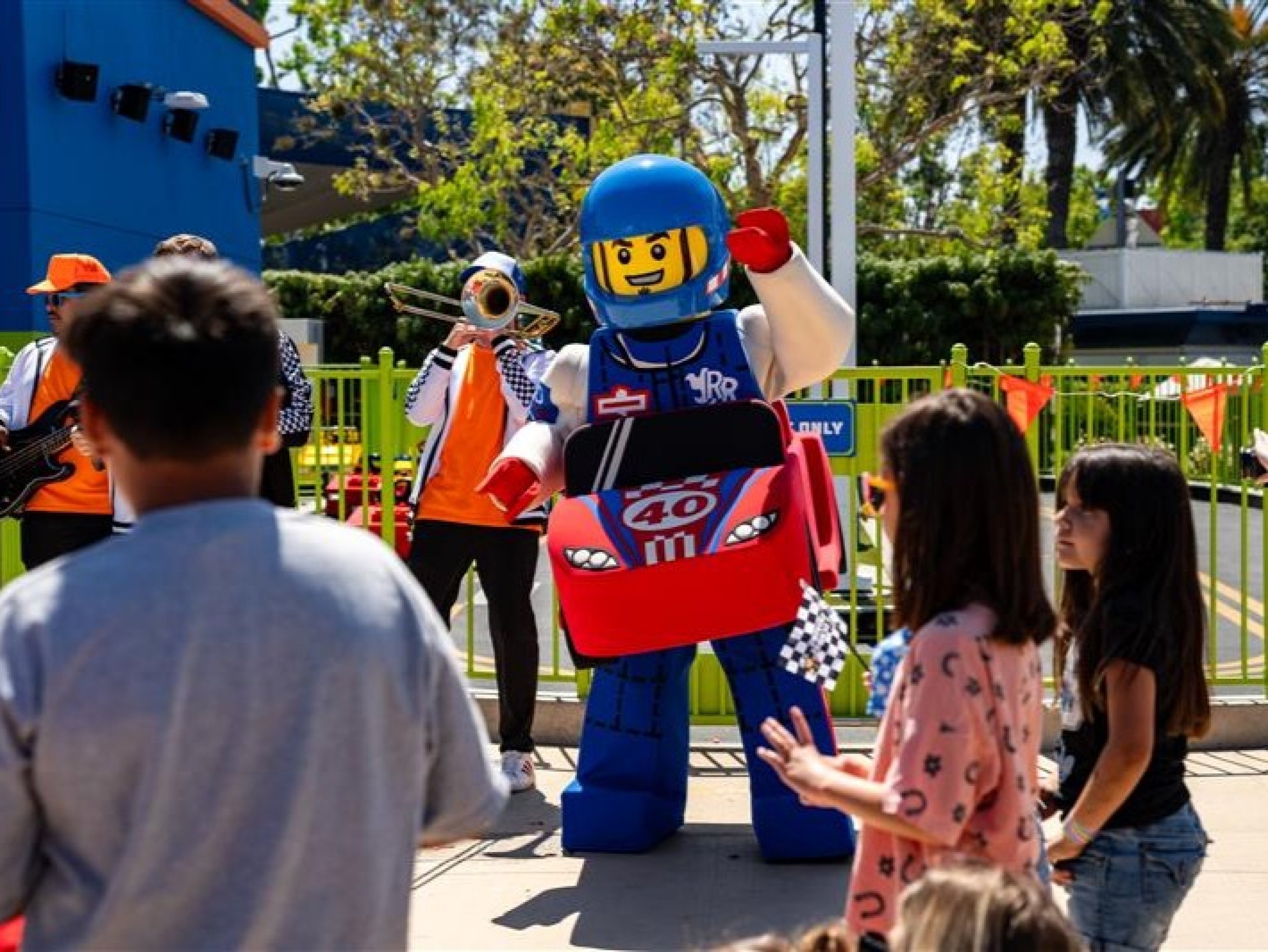 Enter a world of imagination at LEGOLAND California's colorful entrance