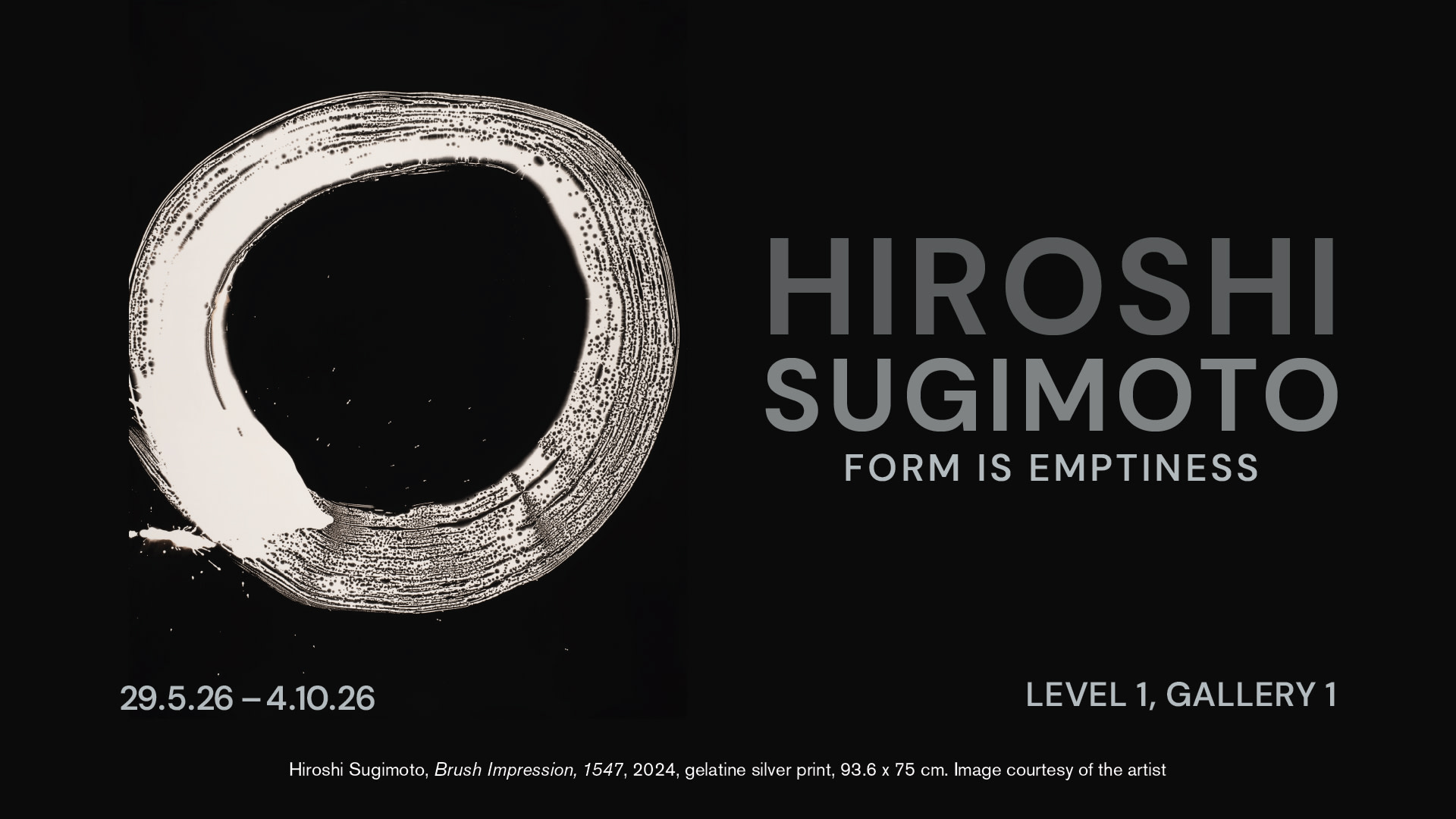 Hiroshi Sugimoto: Form Is Emptiness