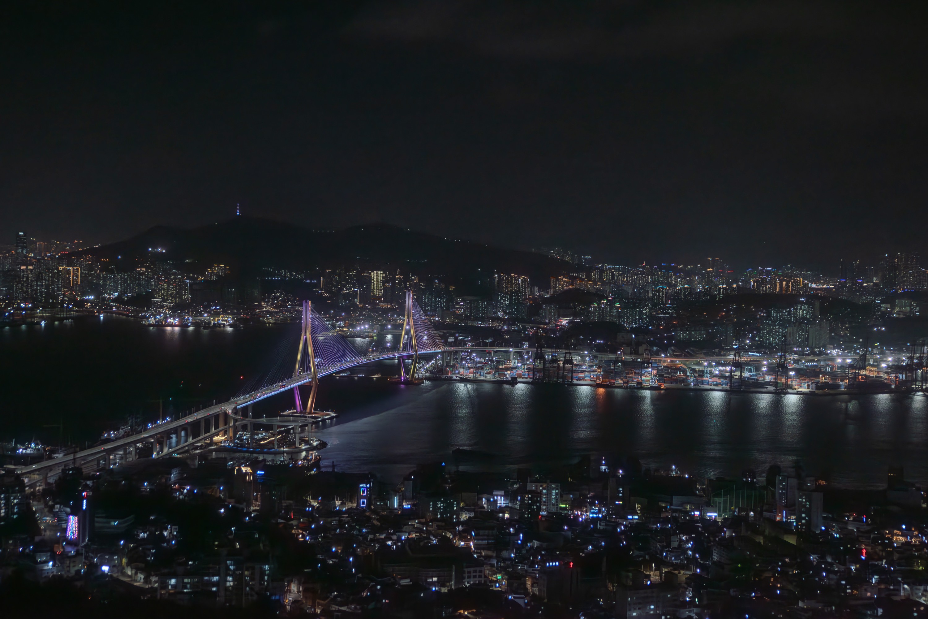 Busan: Night Hiking Tour with the Best Ocean View in Busan