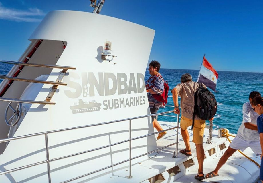 From Makadi Bay: Sindbad Submarine Tour with Round Transfers