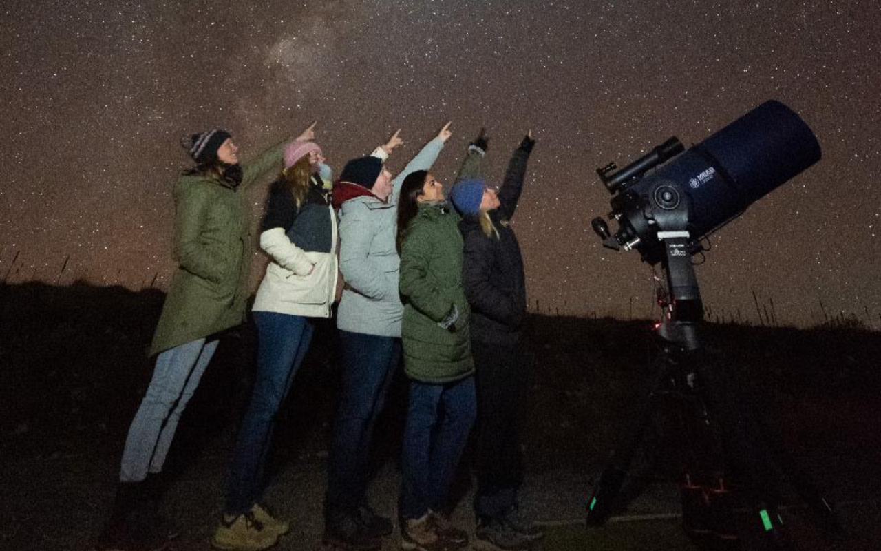 在星空下體驗庫克山壯麗的夜空 在星空下體驗庫克山壯麗的夜空