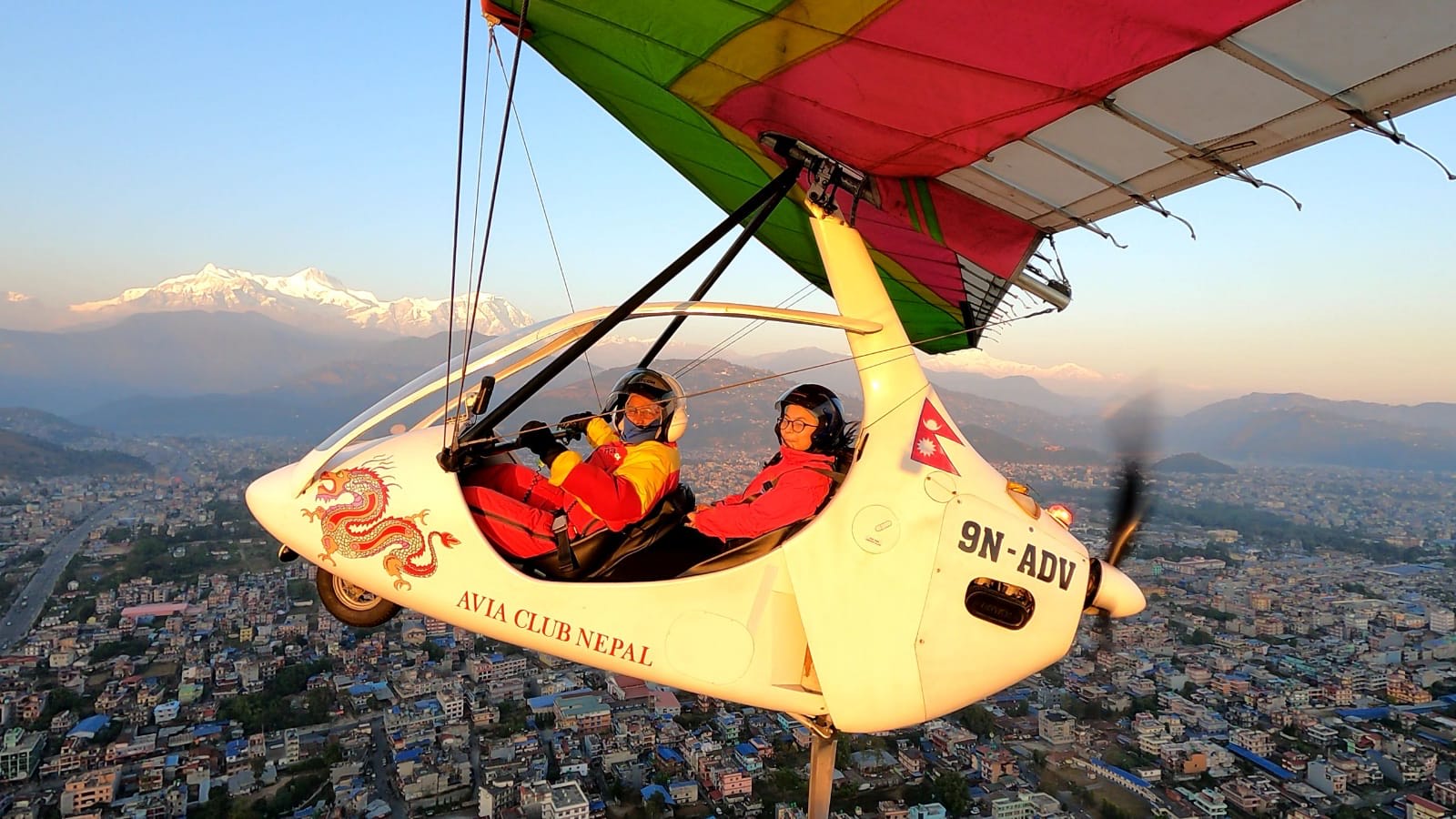 Experience the Thrill of Ultralight Flight in Pokhara with Convenient  Hotel Transfers