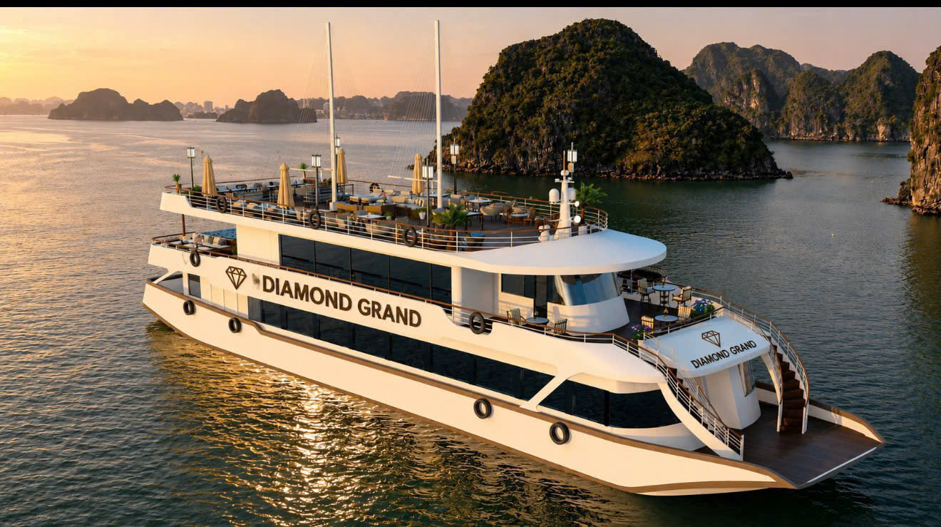 Diamond Grand Day Cruise: Ha Long Bay, Sung Sot & Ti Top Island