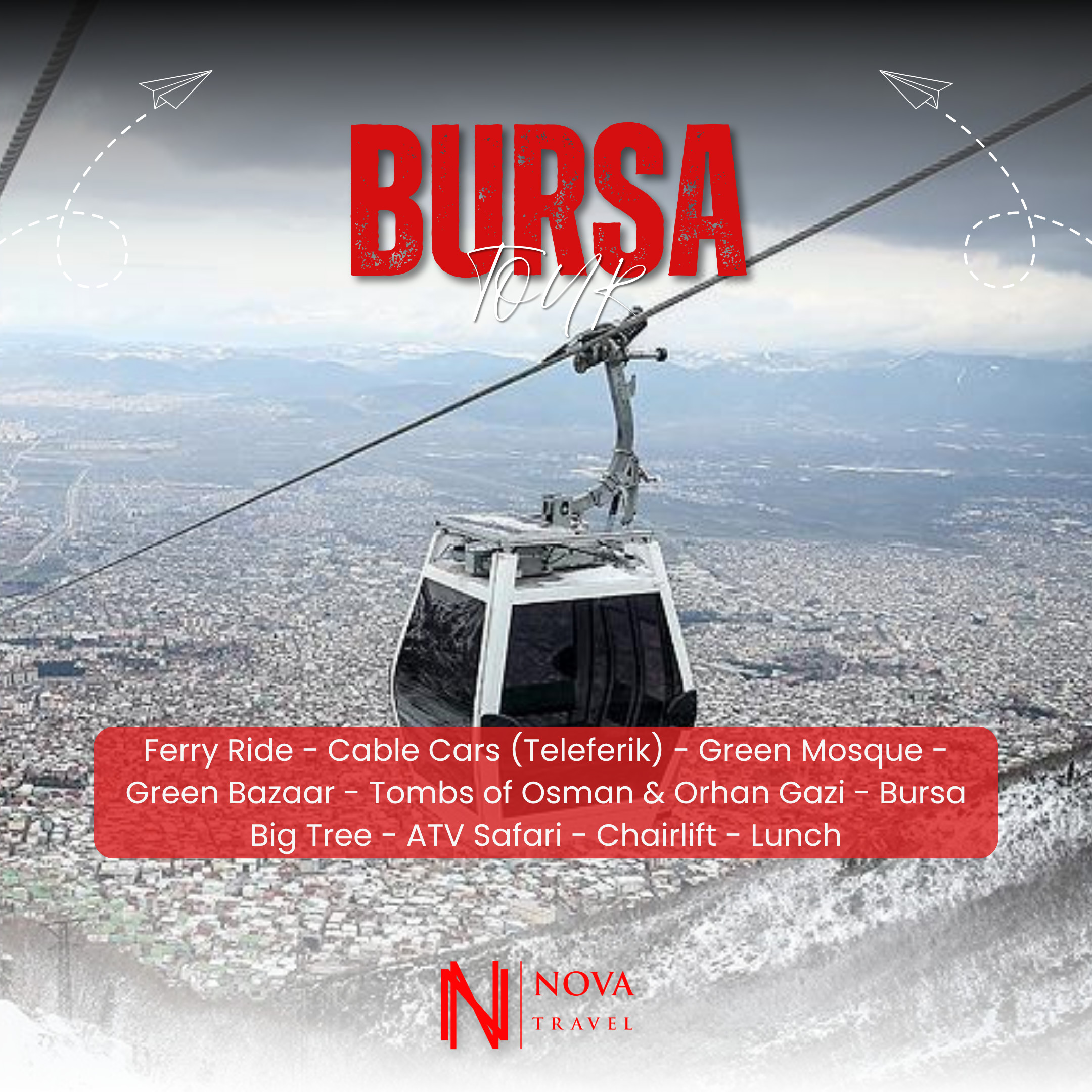 Uludag & Osman Gazi Türbesi One-day Cultural & Historical Tour