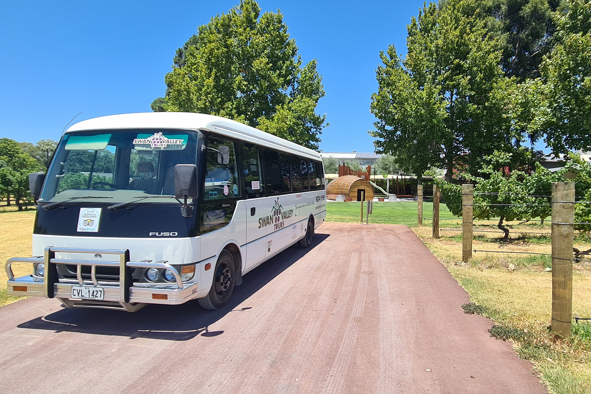 Swan Valley Wineries Public Coach Day Tour