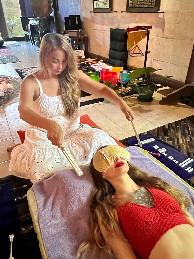 長灘島頌缽聲療體驗（Tirta Spa Boracay 提供）