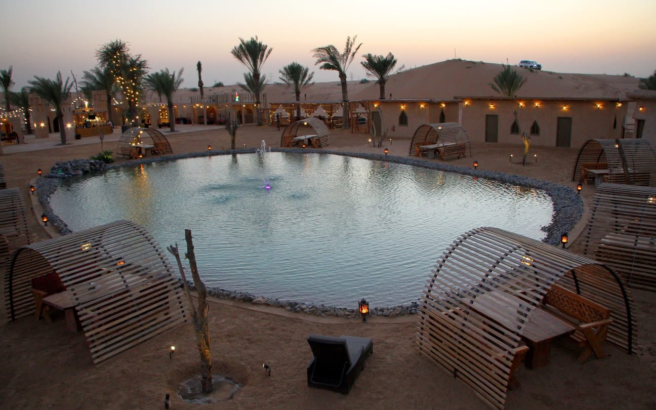 Platinum Arabian Dunes Desert Safari with Bedouin Camp Experience
