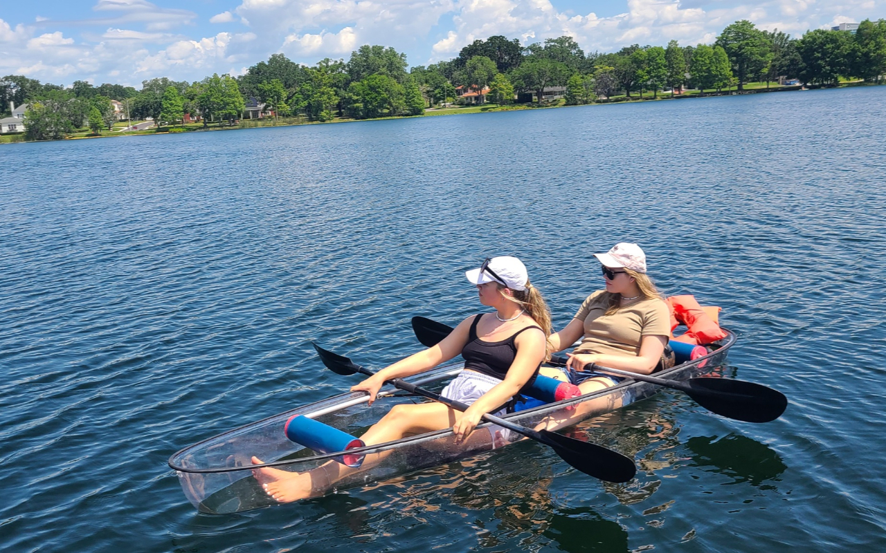 Adventure awaits—paddle, relax, and enjoy stunning views all around you