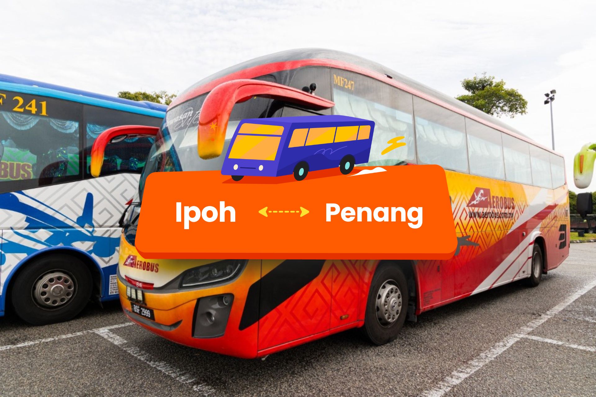 Ipoh - Penang Bus by Aerobus
