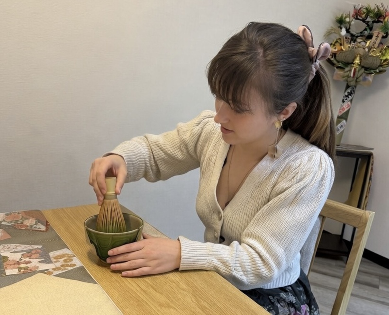 Asakusa Tokyo Sushi Making: Sake Barrel Toast & Matcha Finale
