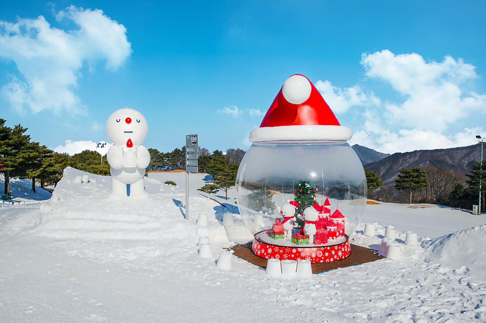 在Snowyland盡情享受滑雪的刺激與樂趣，感受雪花在身邊飛舞的美好時刻！