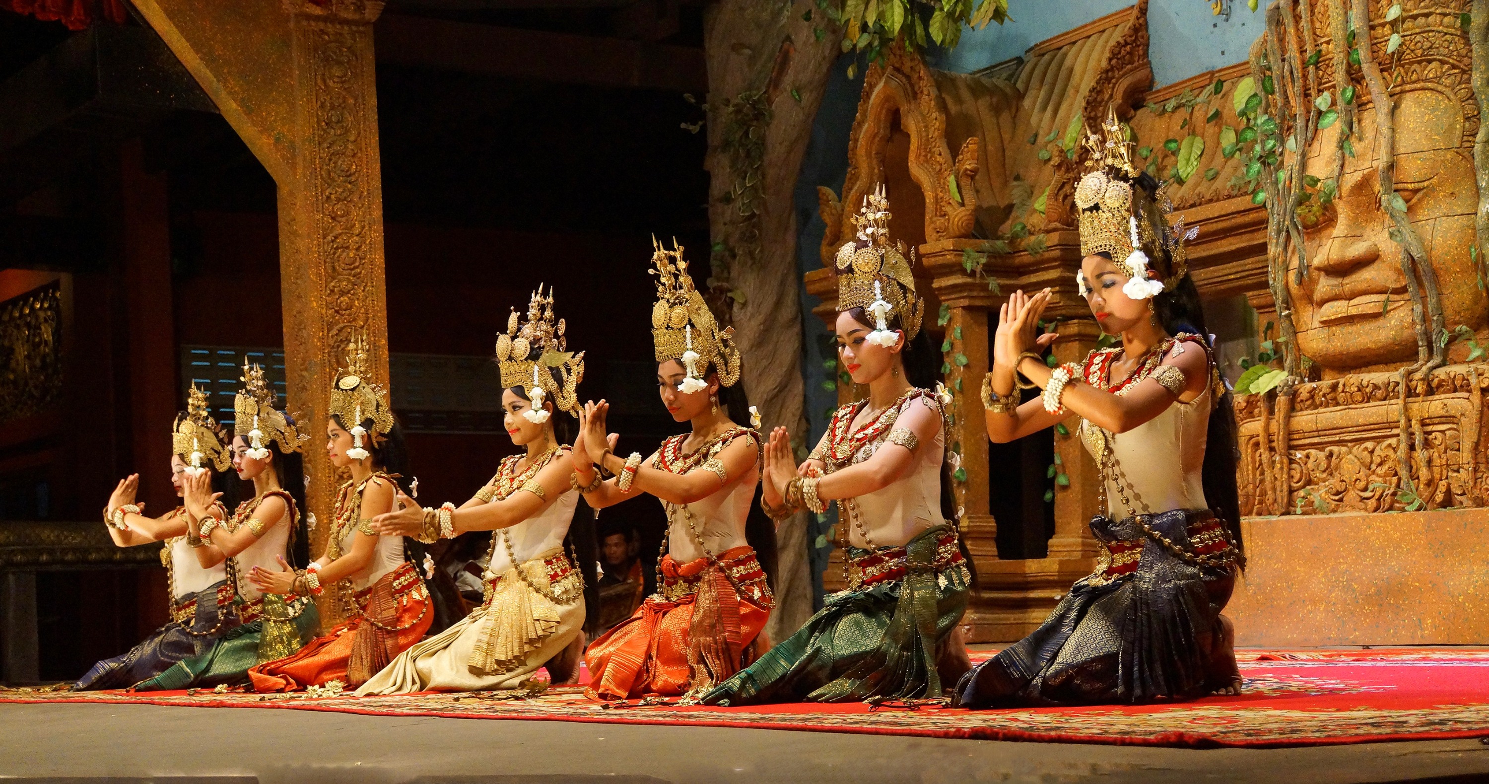 Amazon Angkor餐廳柬埔寨仙女舞蹈表演 & 晚餐