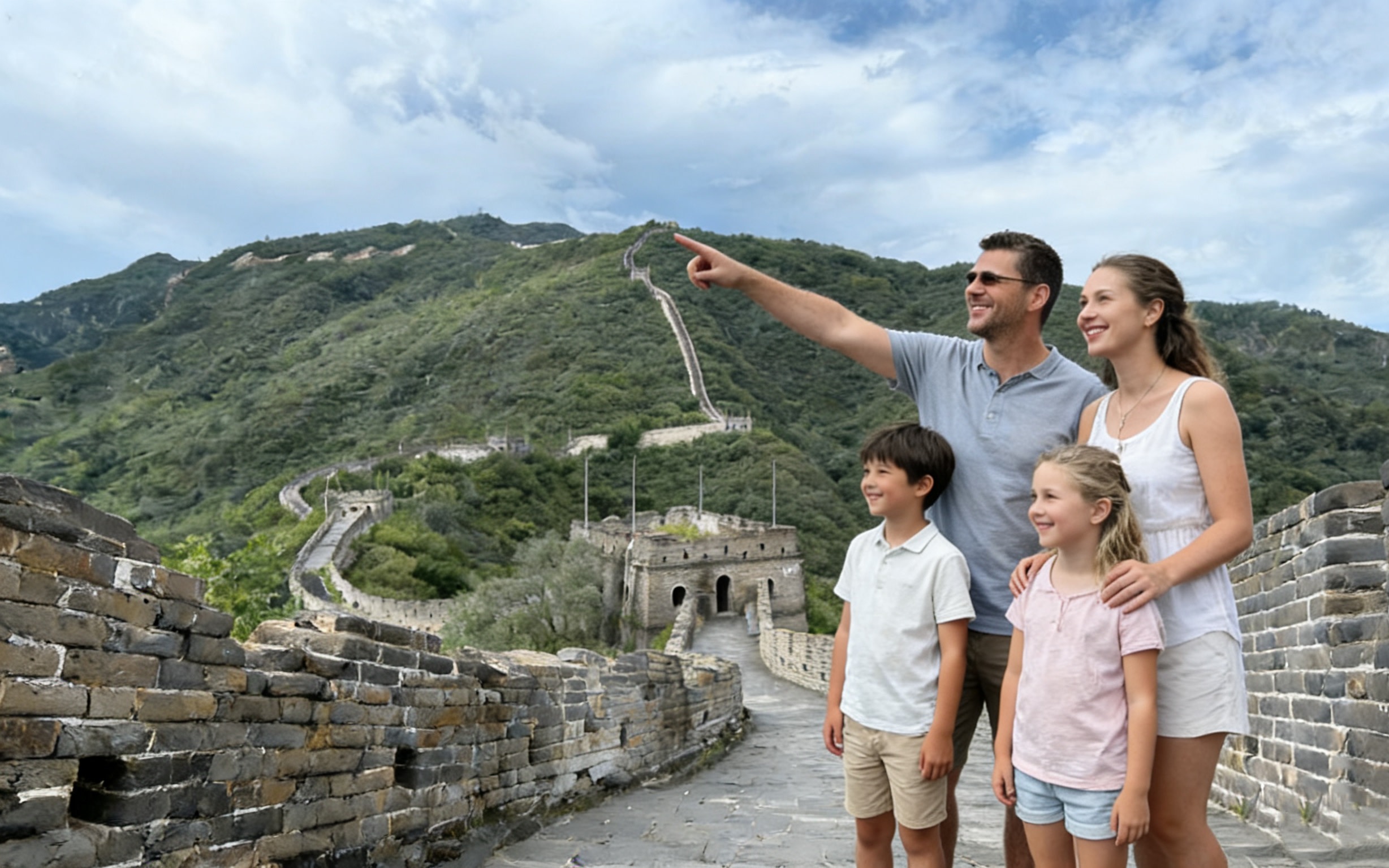 Private Day Tour to Mutianyu or Badaling Great Wall from Beijing by Chartered Car