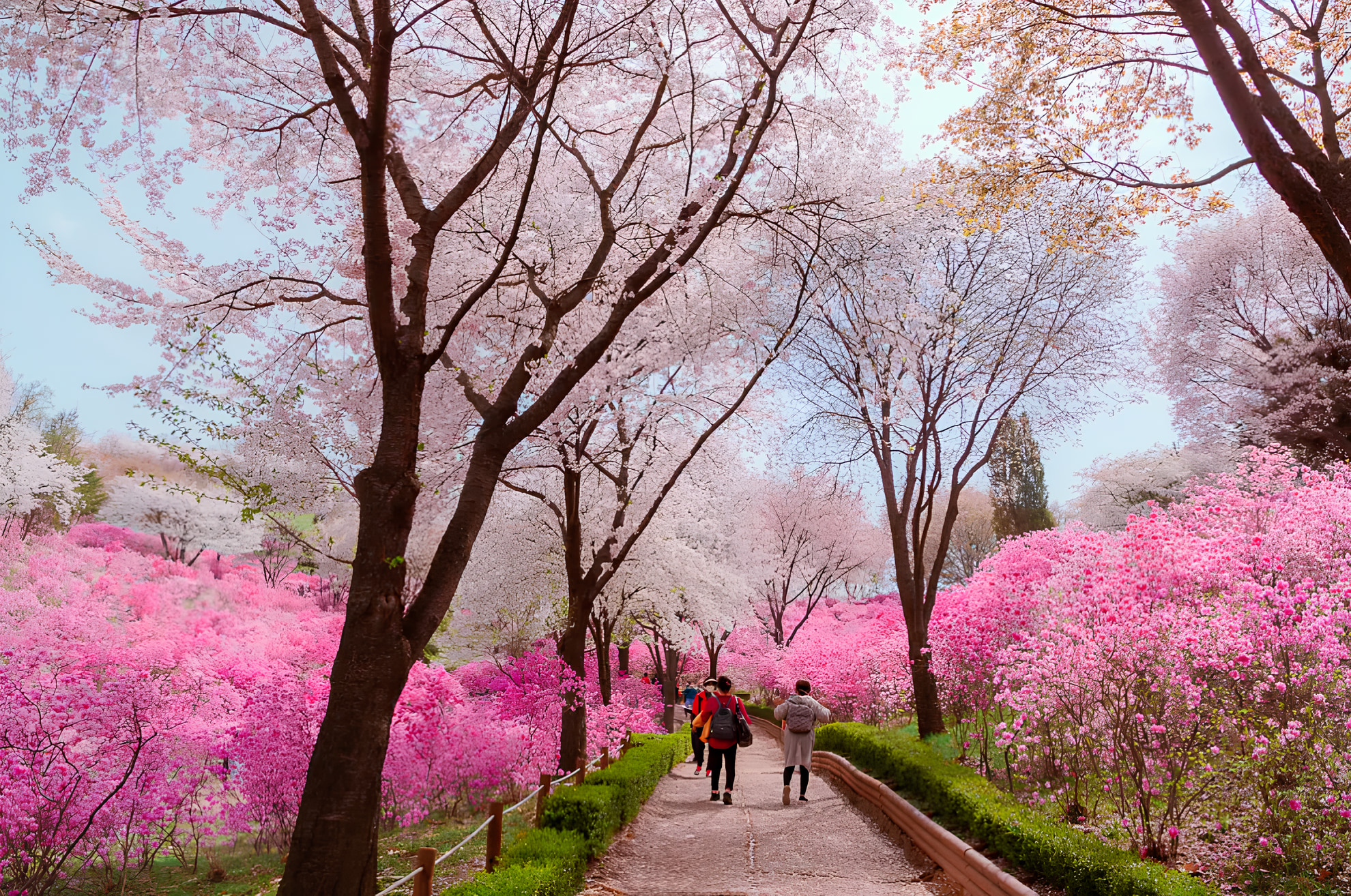 首爾出發：富川春花之旅——櫻花與杜鵑