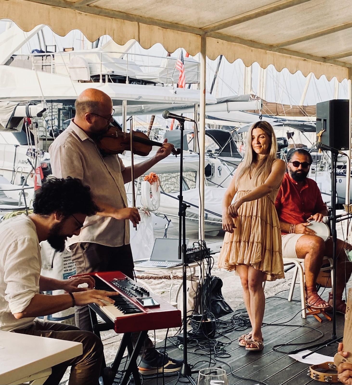 Music Stories of a Corfiot: Intimate concert at the Marina