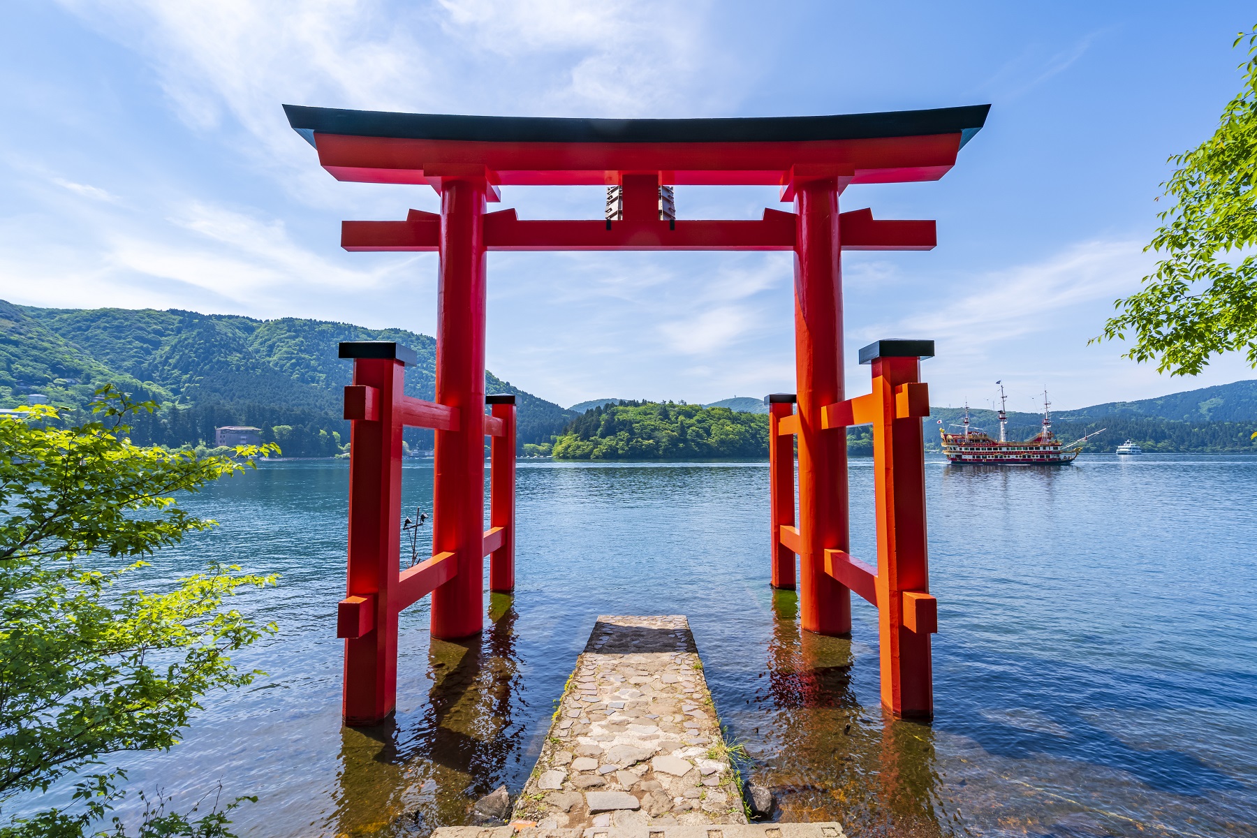 下田公園繡球花祭 & 三島大吊橋 & 大室山纜車 & 修善寺溫泉 & 城崎海岸 & 箱根神社二日遊 (入住觀海絕景露天溫泉酒店)