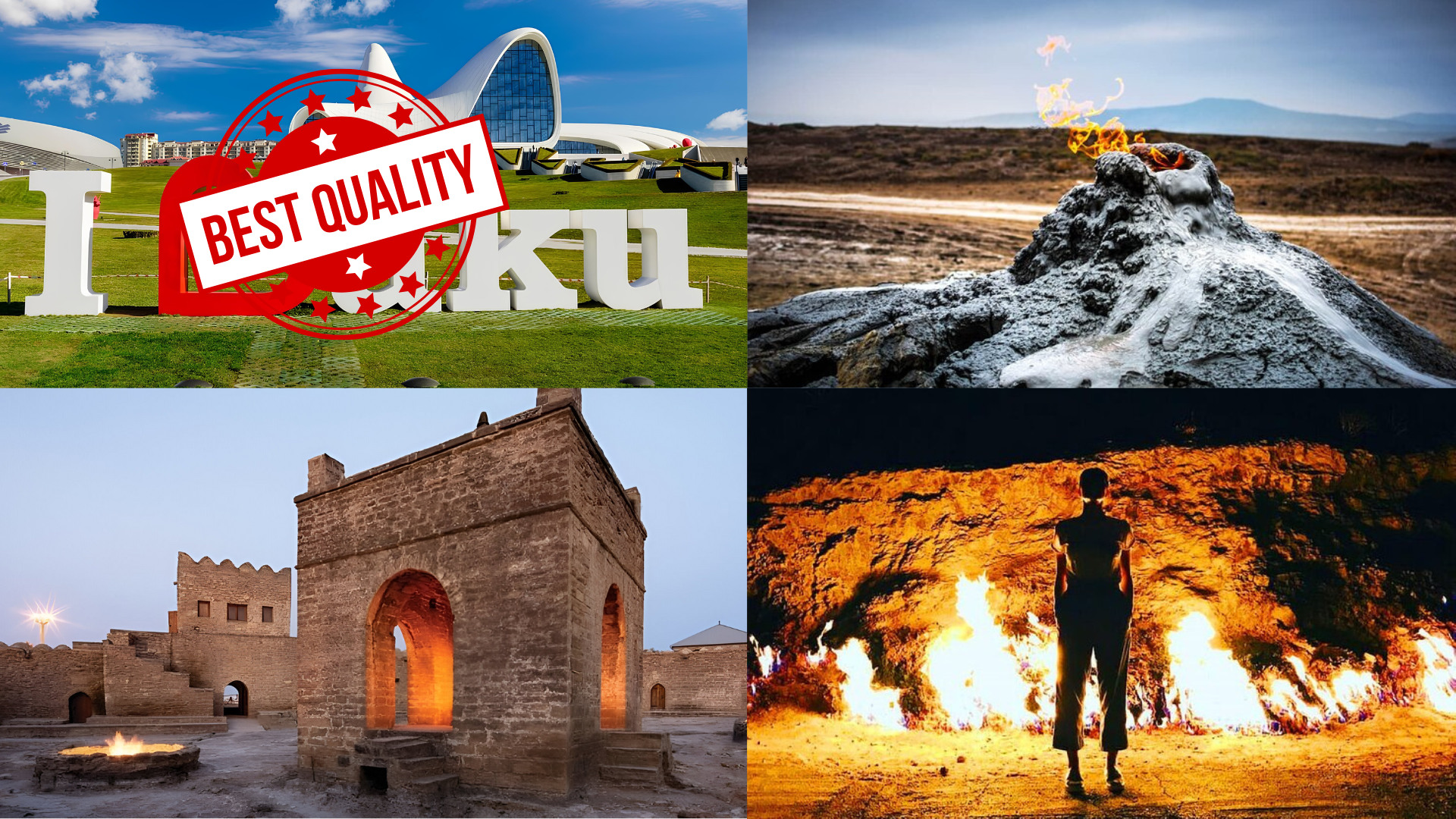 Baku-Gobustan-Absheron-Mud Volcanoes-Fire temple