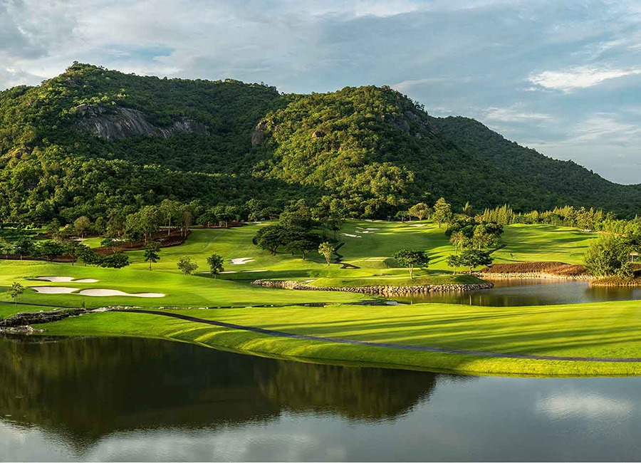 Golfing at Black Mountain Golf Club, Hua Hin