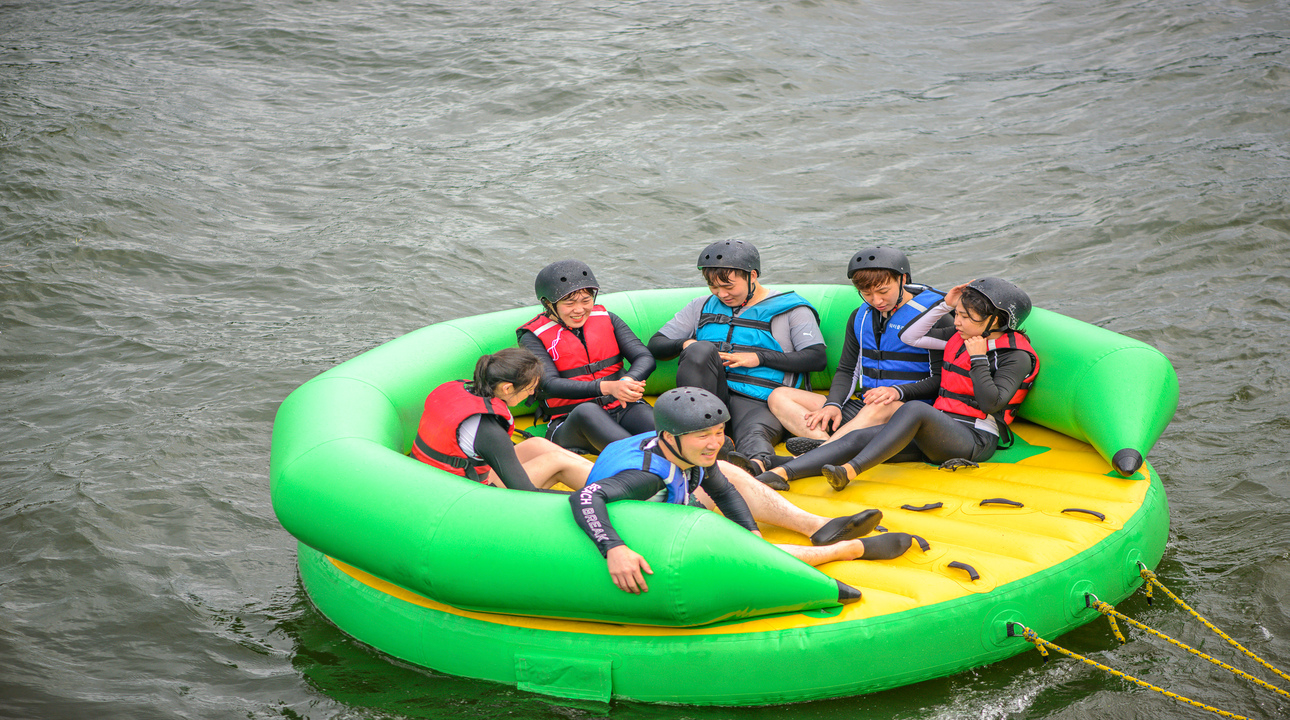 Korea Summer Water Leisure(BBazi) Activities in Gyeonggido Gapyeong