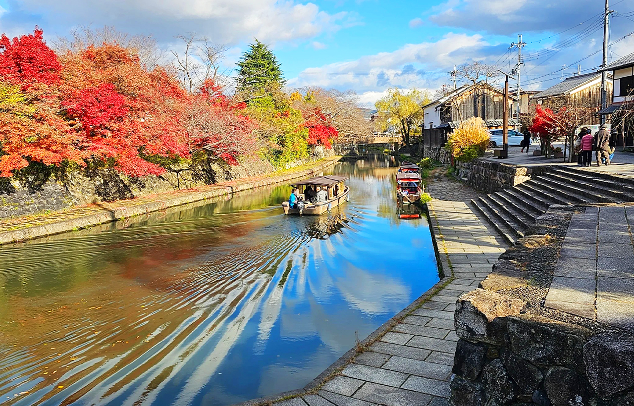 紅葉季｜比叡山延歷寺&教林坊&八幡遊船賞楓一日遊｜（大阪/京都出發）