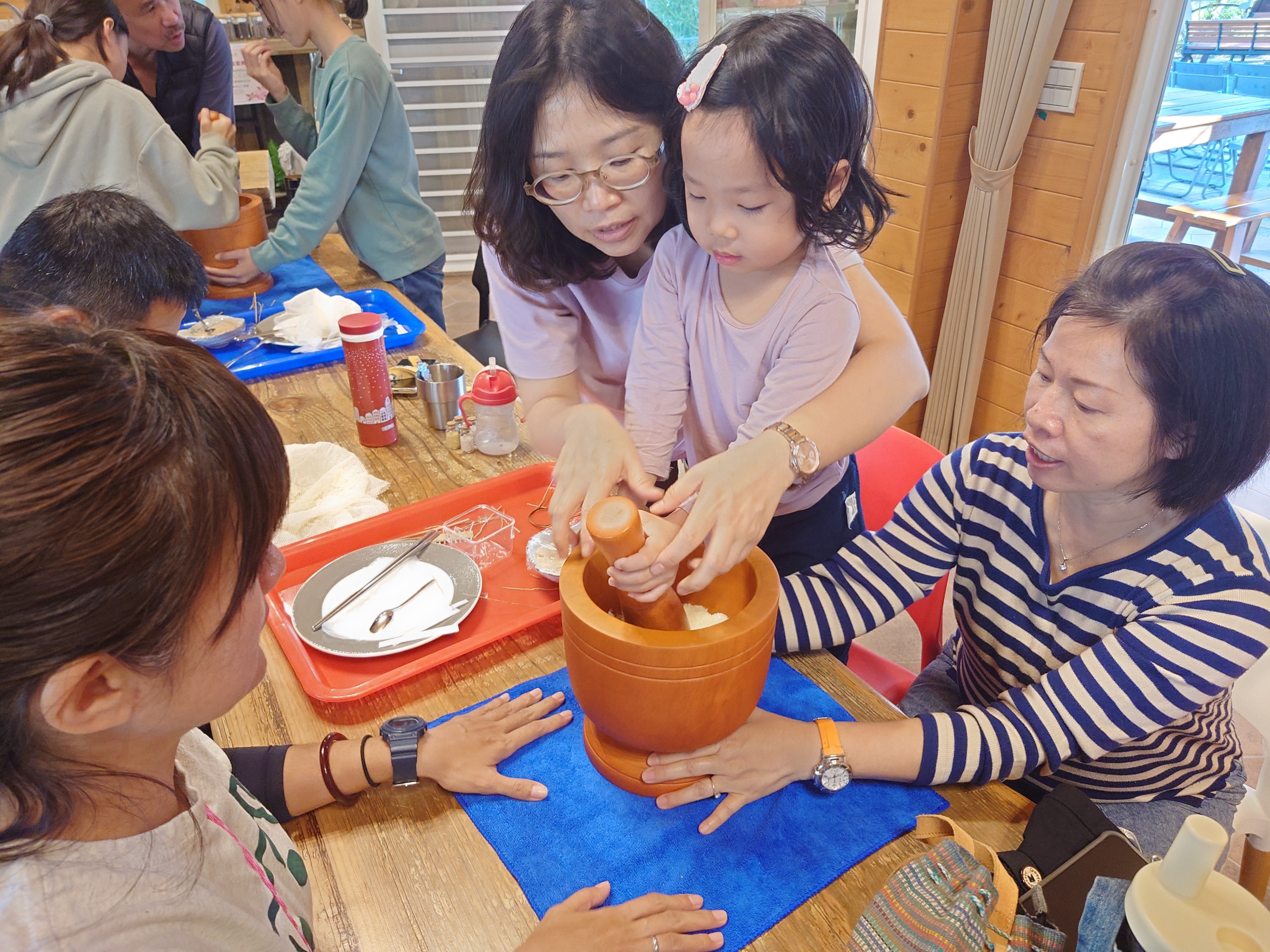 餅作り体験（苗栗）