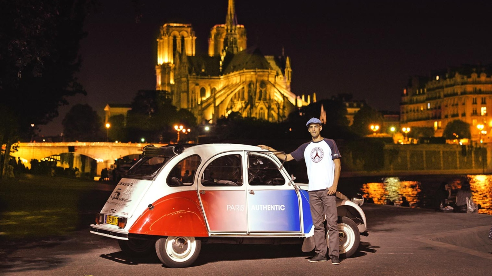 雪鐵龍 Citroën 2CV 復古經典車夜遊巴黎
