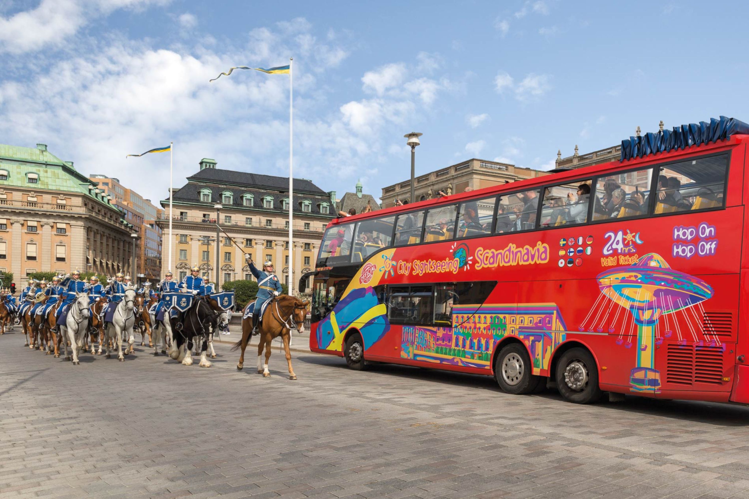 Stockholm Hop-On Hop-Off Bus by City Sightseeing