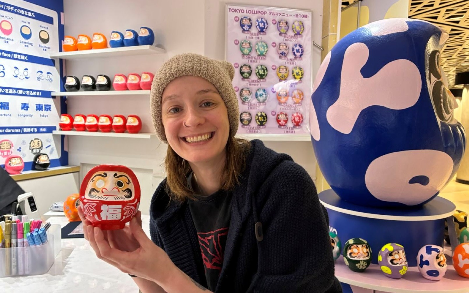 Tokyo: Daruma Doll Painting Workshop – Good Luck Charm