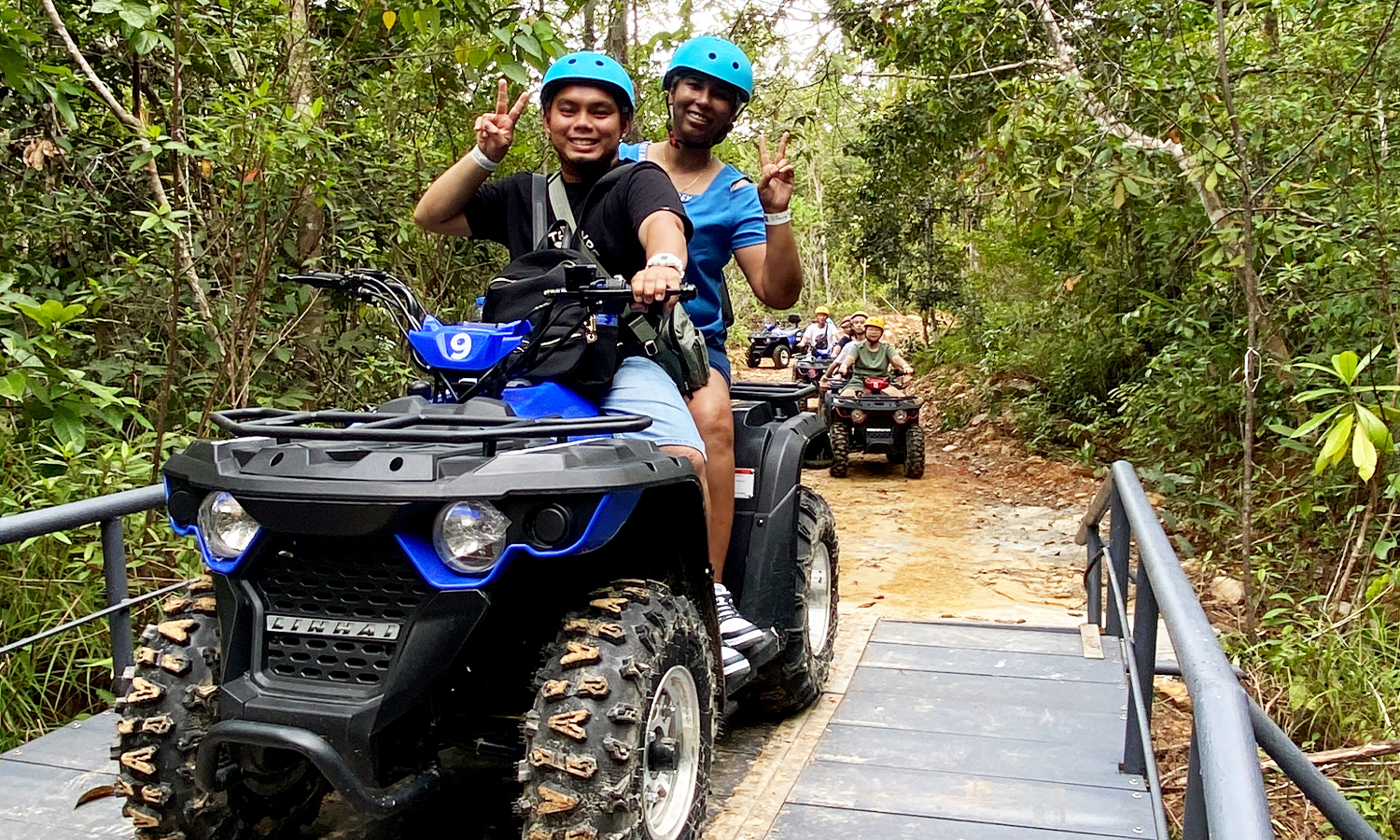       Sky ATV Ride at Mountain Manchinchang, Langkawi Skycab