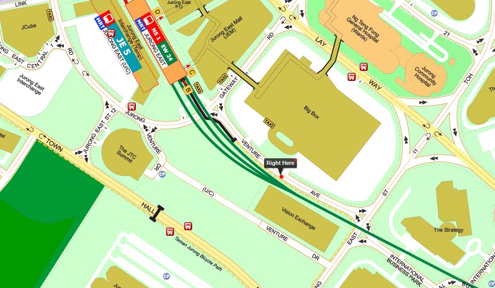 Jurong East Venture Avenue No. 5 Bus Bay