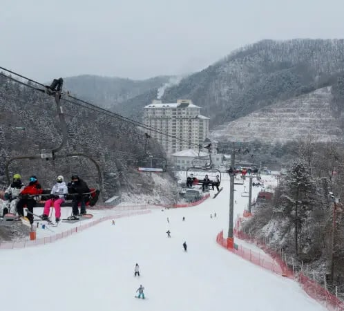 首爾豪華滑雪 & 單板滑雪一日遊（Elysian Resort）