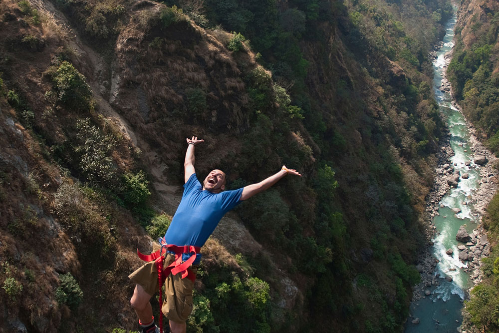 Bungee Jumping Experience from Kathmandu