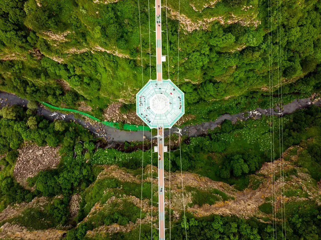 Dashbashi Canyon , Glass Bridge Group Tour