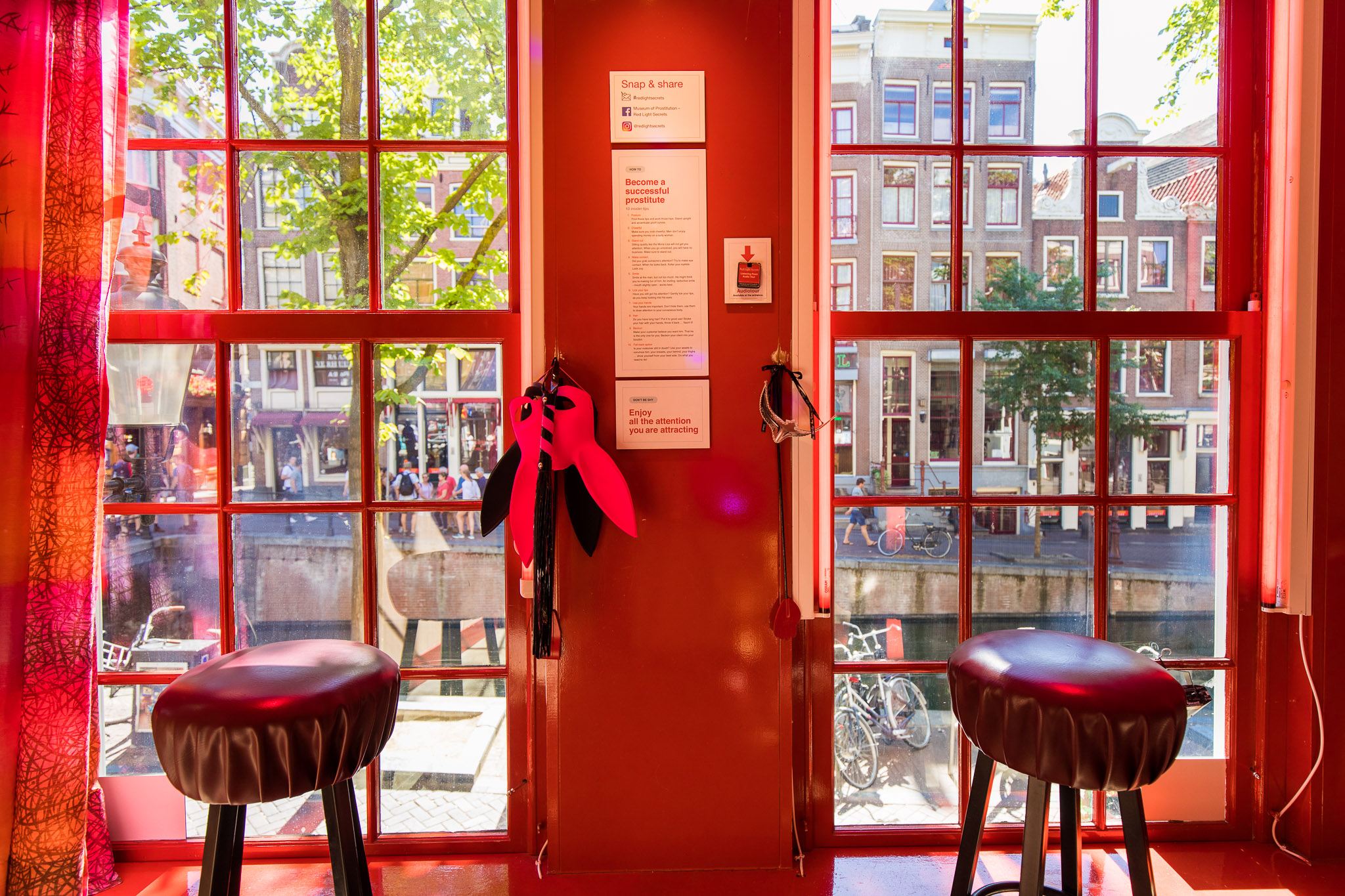 Red Light Secrets Museum Ticket and 1-Hour Amsterdam Canal Cruise