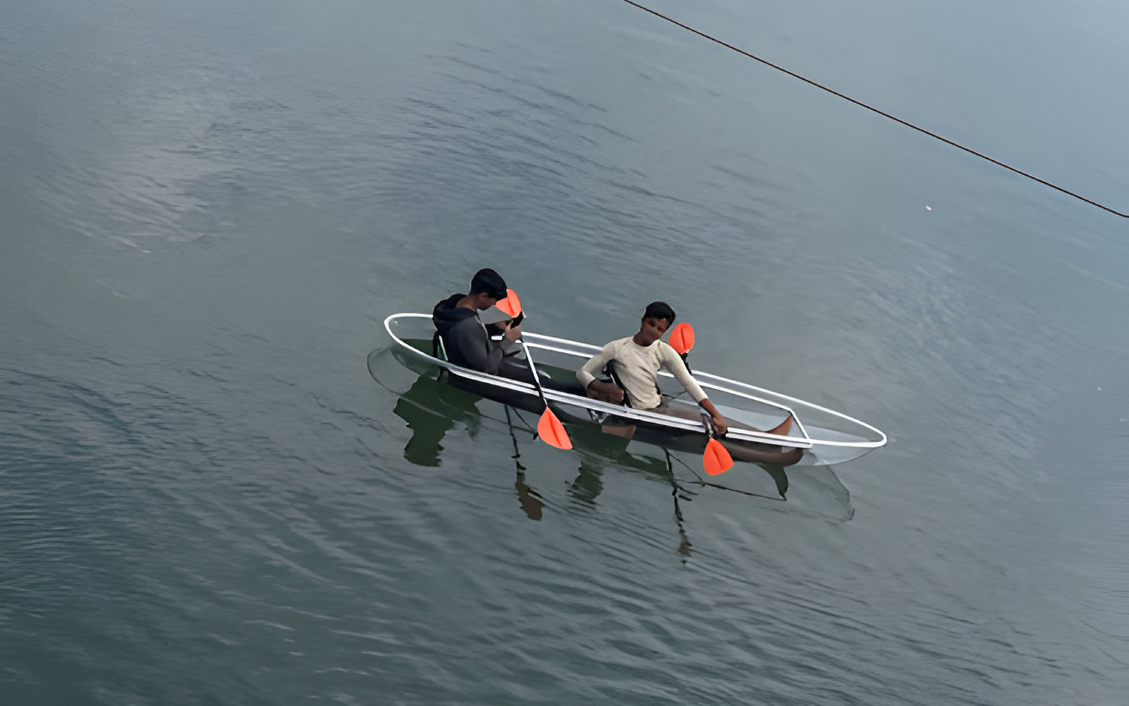 Baga Beach: Transparent Kayaking Adventure