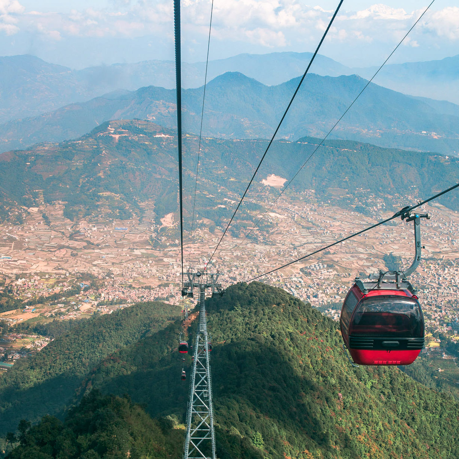 加德滿都私人Chandragiri Hills纜車之旅