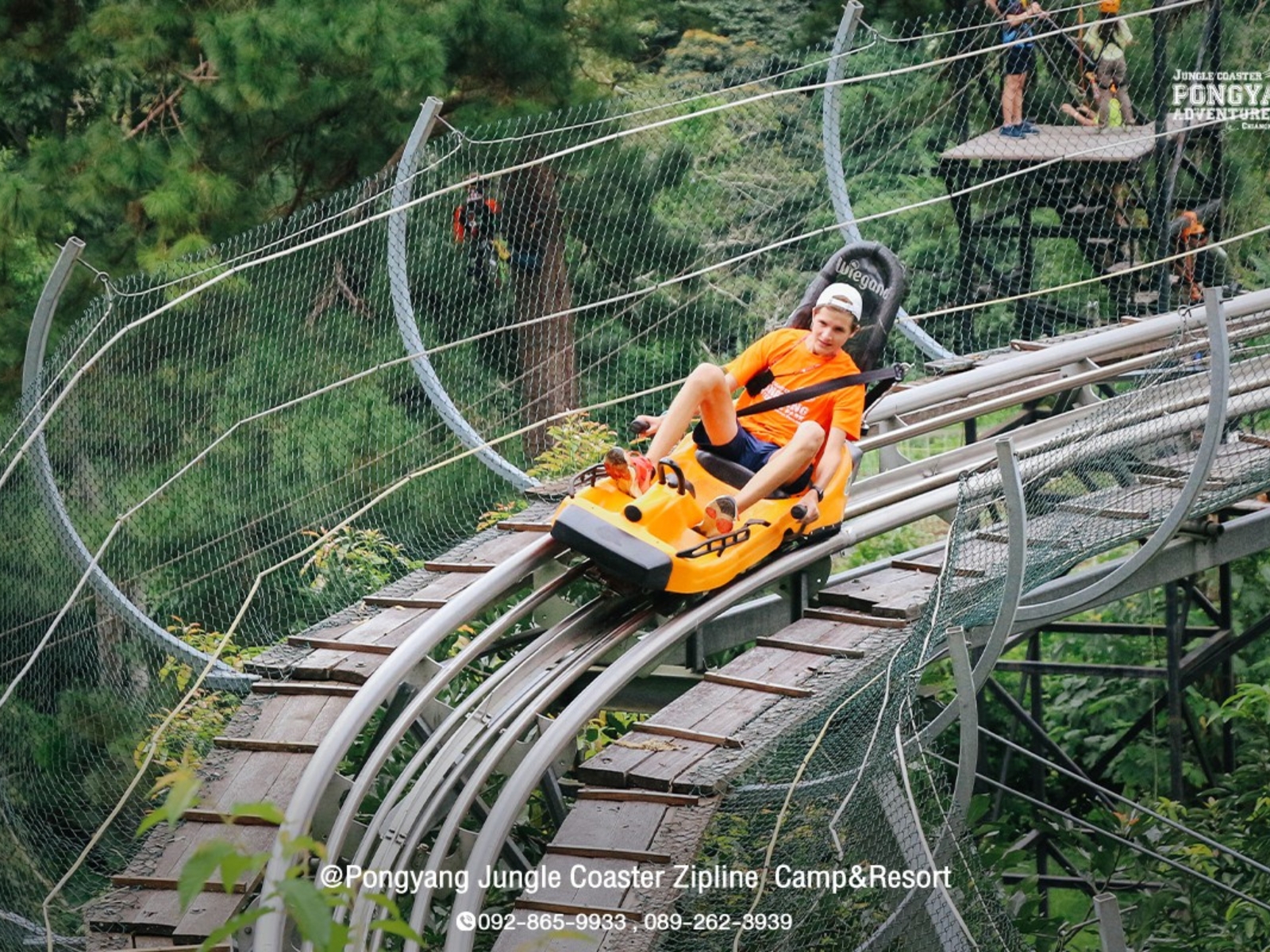 Lawatan Elephant Village, Jungle Coaster & Memakai Kostum Maghribi di Chiangmai