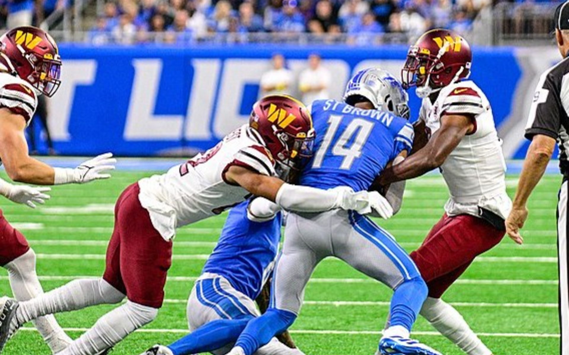 Detroit Lions Football Game at Ford Field