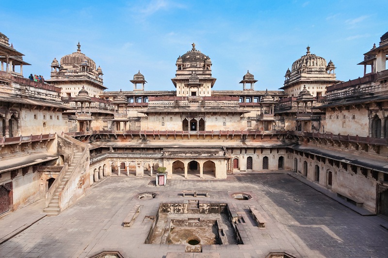 Jehangir Mahal in Orchha.