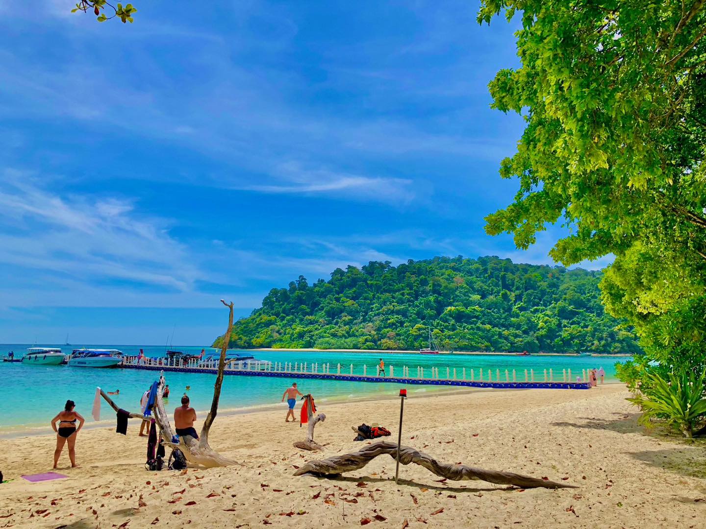 蘭達島： Koh Rok & Koh Haa浮潛之旅（乘坐快艇）