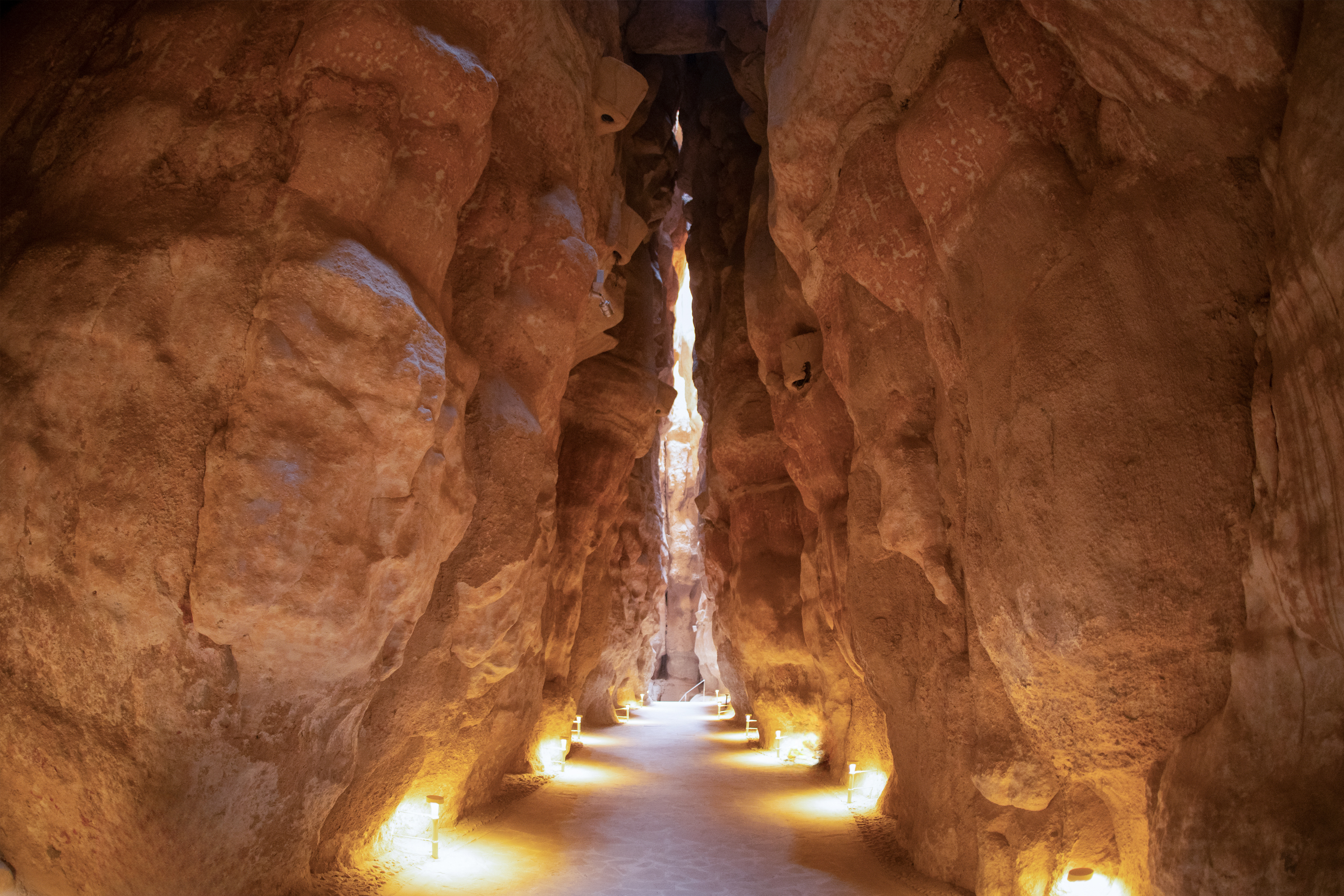 Visit the Caves of AlQarah Mountain