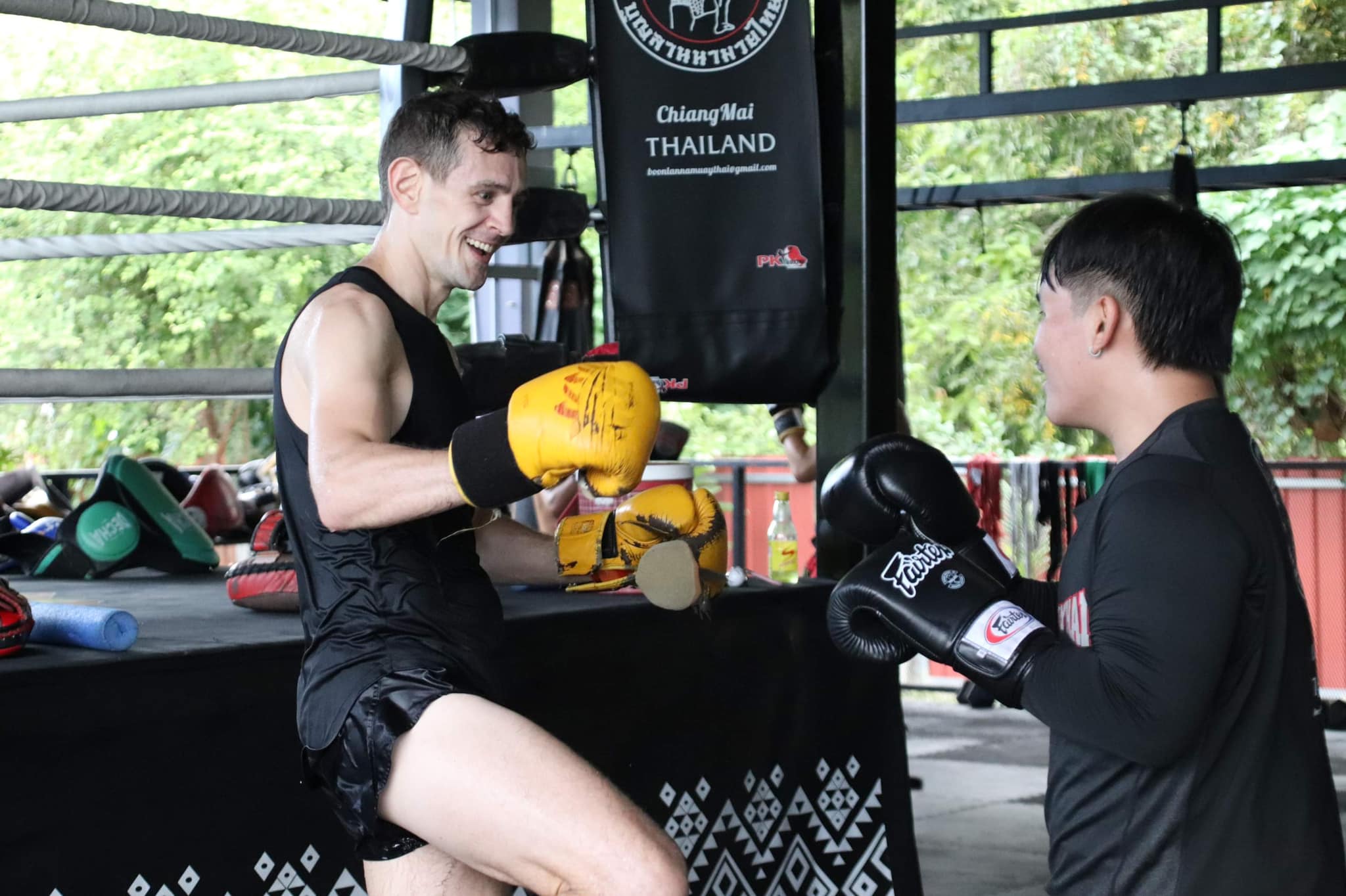 Muay Thai Class at Boon Lanna Muay Thai Gym