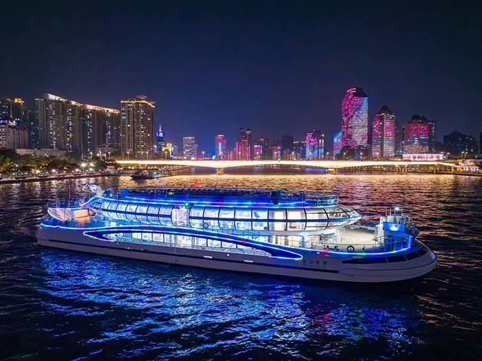 [Near Canton Tower, Haixinsha] Guangzhou Pearl River Night Cruise (Dashatou Wharf)