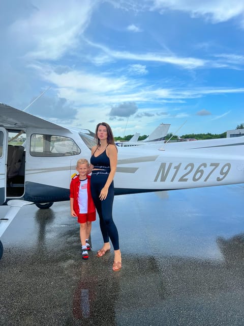 Miami Downtown Private Airplane Tour with Soft Drinks