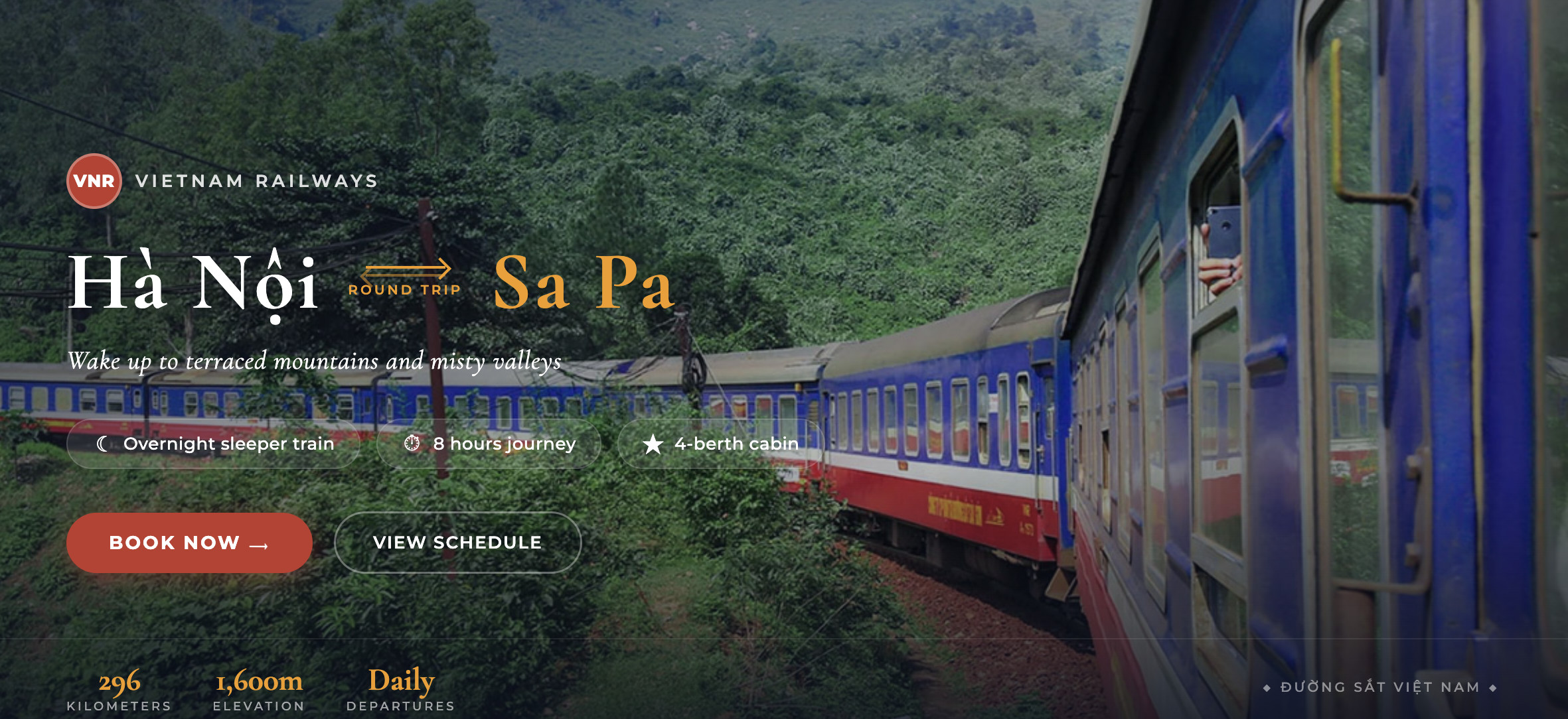 Hanoi to Lao Cai (Sapa) Sleeper Train by Vietnam Railways 