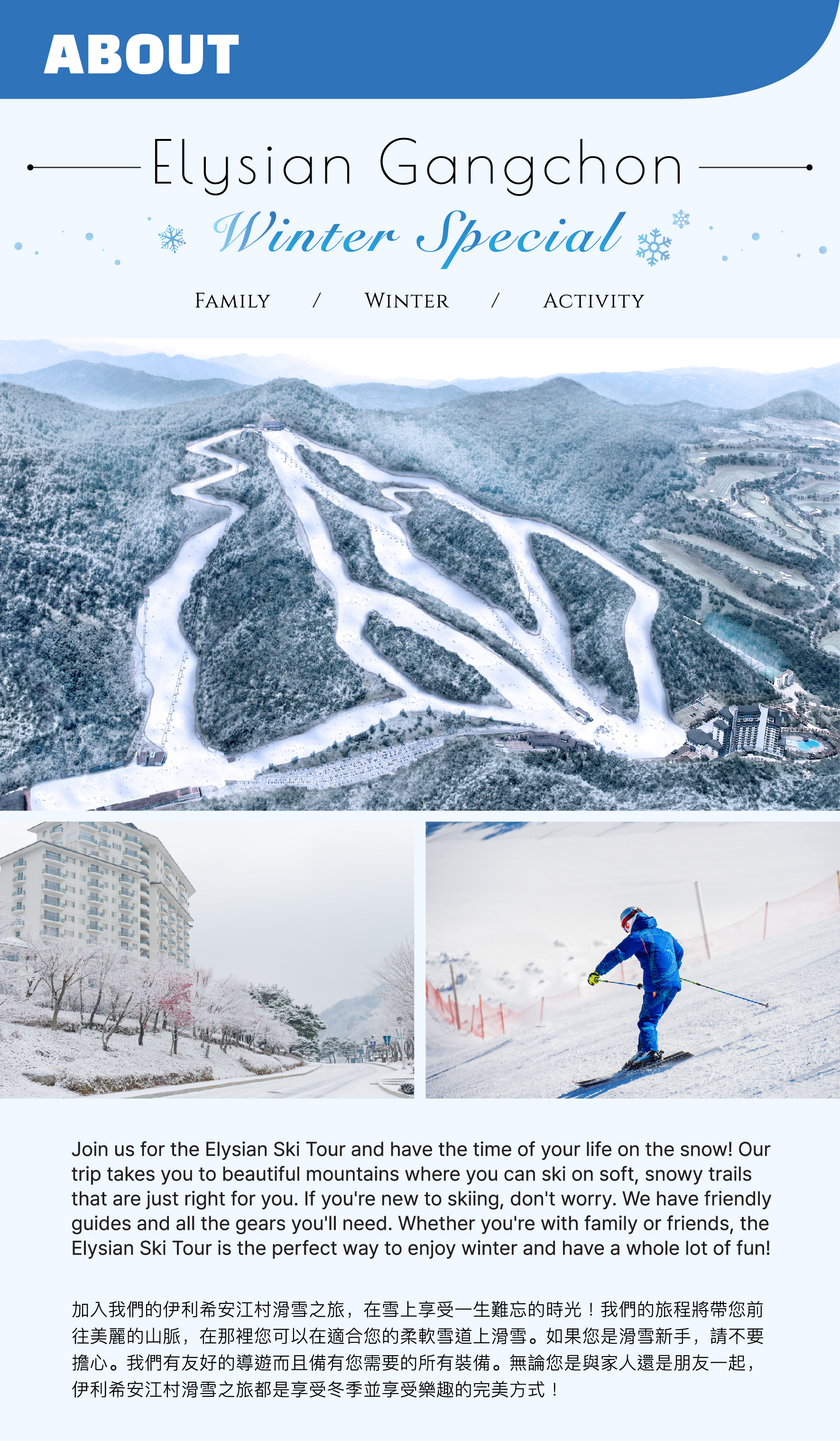 Elysian Gangchon Winter Ski Day Tour From Seoul