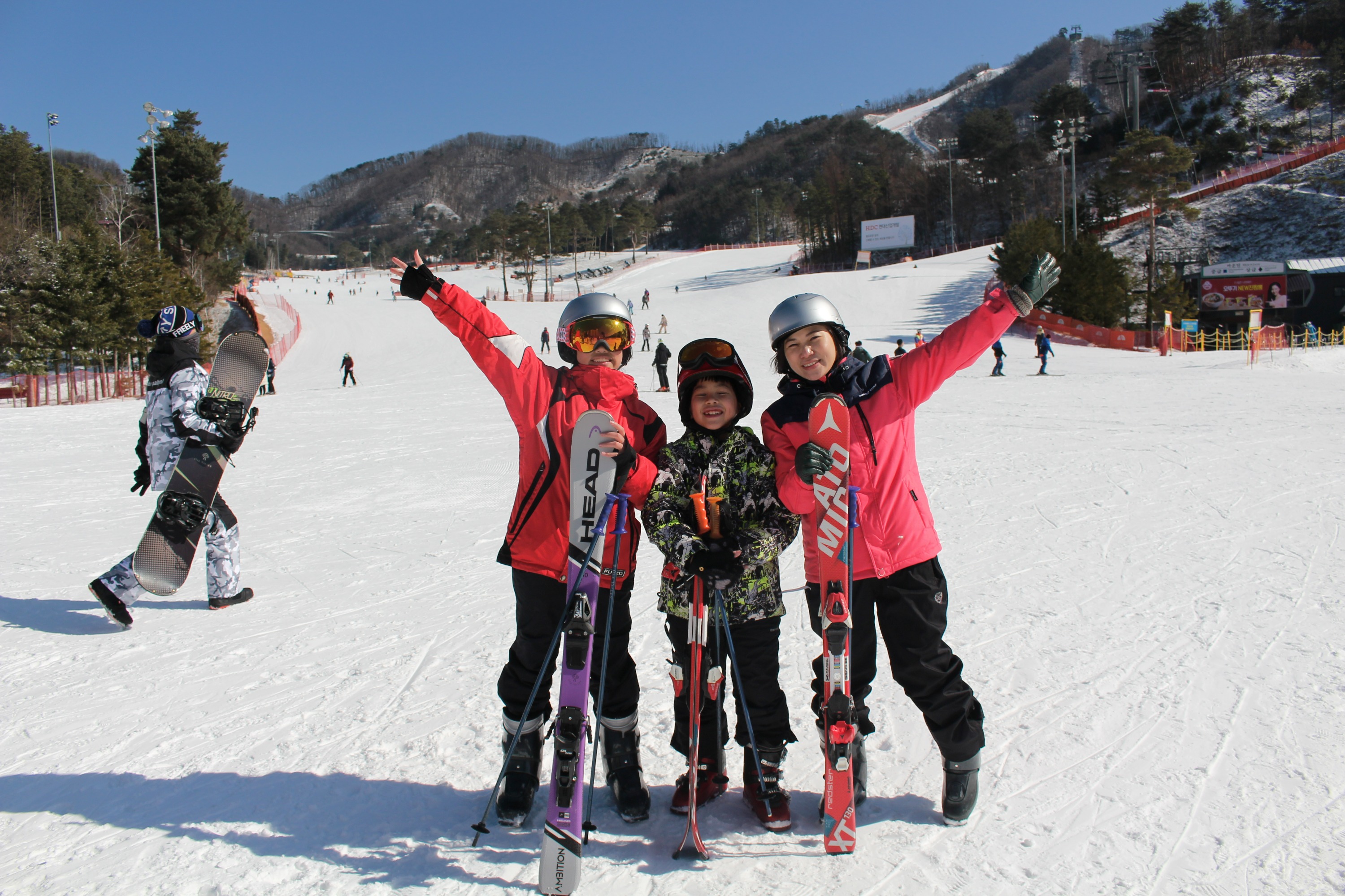 Elysian Ski + Strawberry Picking One Day Tour from Seoul