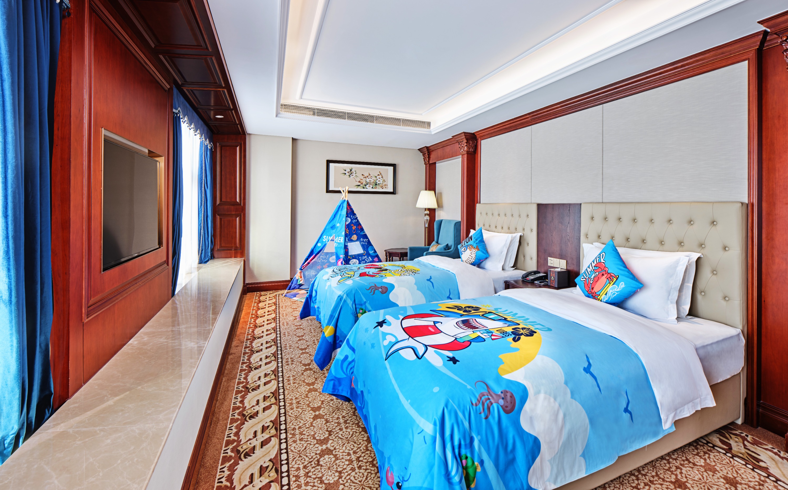 Parent-child room 82m²